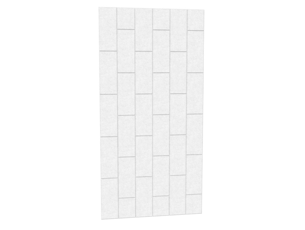Acoustic Wall Panel 1 in Arctic White Finish