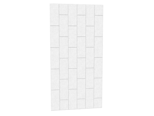 Acoustic Wall Panel 1 in Arctic White Finish