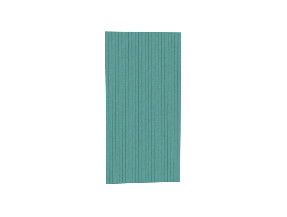 Acoustic Wall Panel 12 in Turquoise Finish