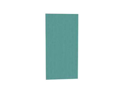 Acoustic Wall Panel 12 in Turquoise Finish