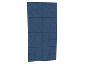Acoustic Wall Panel 15 in Steel Blue Finish