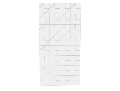 Acoustic Wall Panel 16 in Arctic White Finish