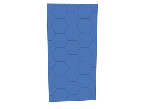 Acoustic Wall Panel 17 in Sapphire Blue Finish
