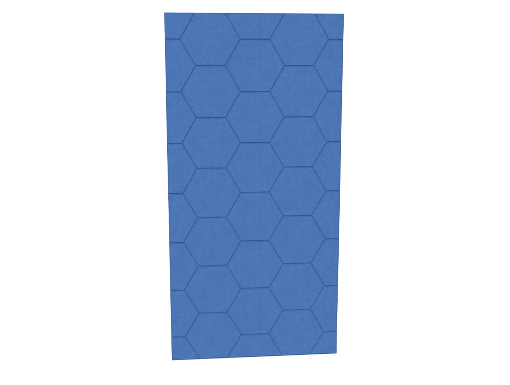 Acoustic Wall Panel 17 in Sapphire Blue Finish