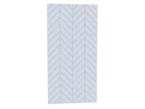 Acoustic Wall Panel 18 in Celeste Blue Finish