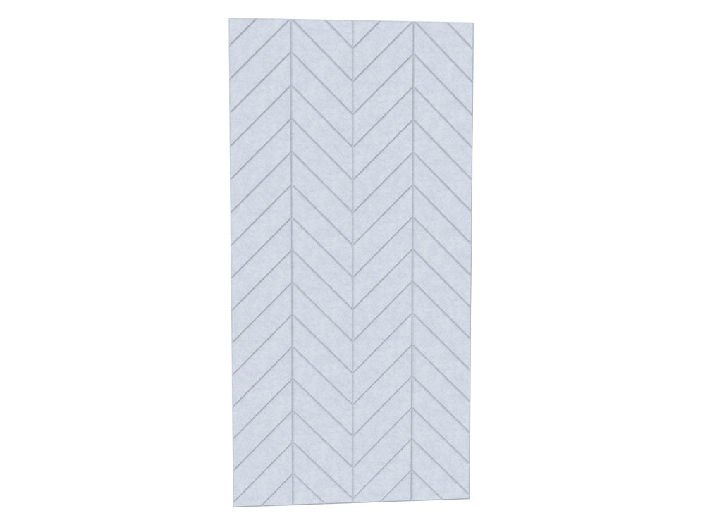 Acoustic Wall Panel 18 in Celeste Blue Finish
