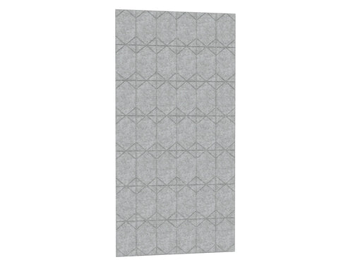 Acoustic Wall Panel 25 in Grey Finish