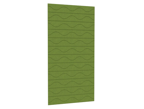 Acoustic Wall Panel 28 in Green Citrus Finish