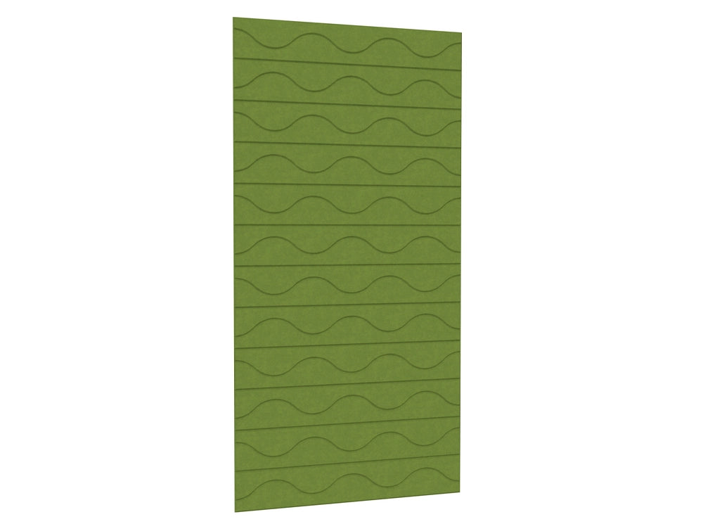 Acoustic Wall Panel 28 in Green Citrus Finish