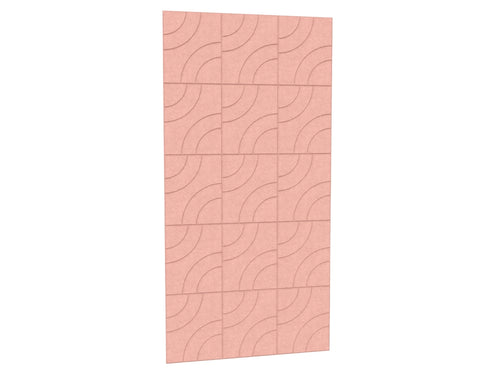 Acoustic Wall Panel 29 in Pink Flamingo Finish