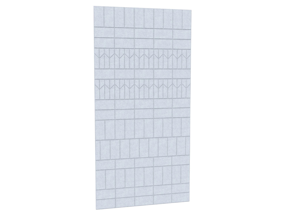 Acoustic Wall Panel 35 in Celeste Blue Finish