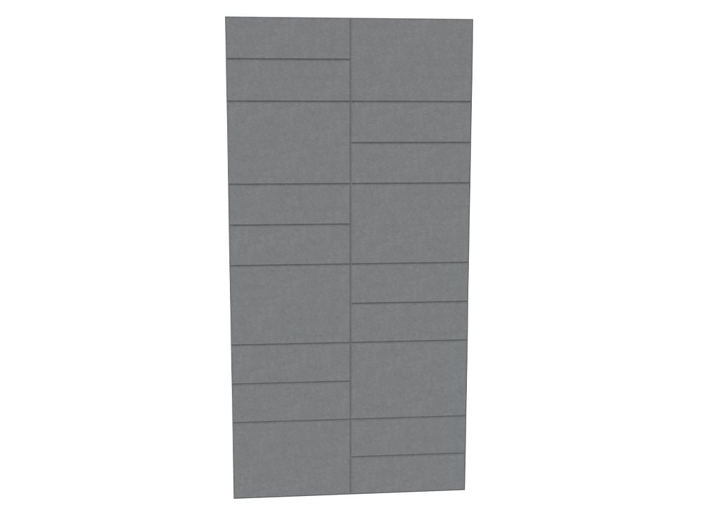 Acoustic Wall Panel 5 in Koala Grey Finish
