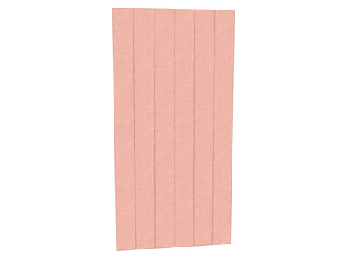 Acoustic Wall Panel 9 in Pink Flamingo Finish