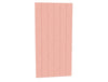 Acoustic Wall Panel 9 in Pink Flamingo Finish