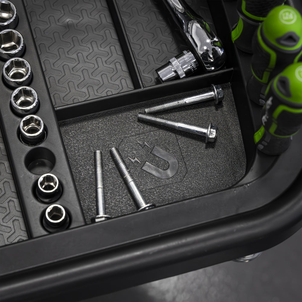 Adjustable-Height Mobile Workstation with Removable Top Tray AP201 12