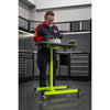 Adjustable-Height Mobile Workstation with Removable Top Tray AP201 8