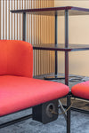 Agora Modular Soft Seating with Shelving Unit