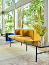 Agora Modular Soft Seating with Side Table and Pouffe in Breakout Setting