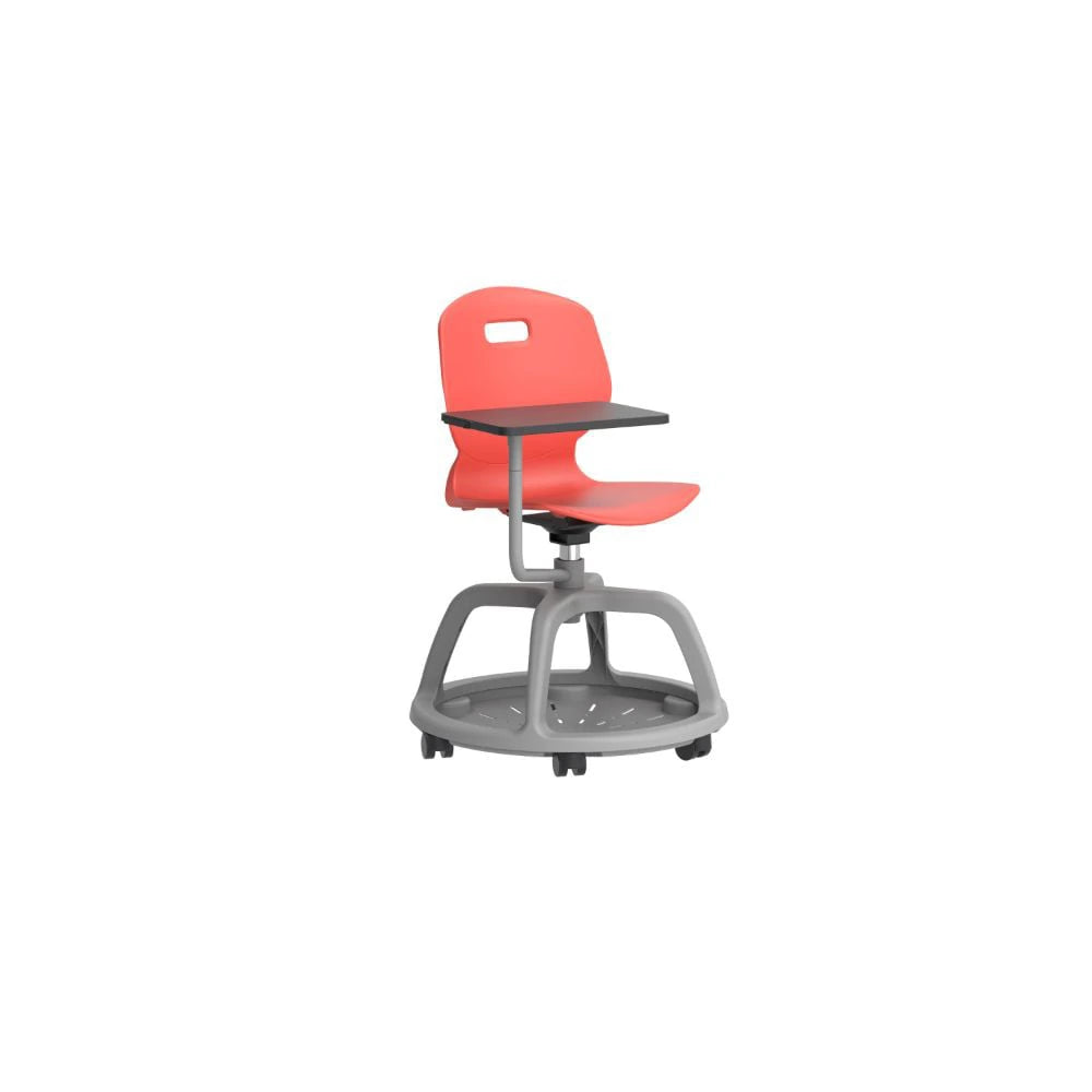 Arc Community Swivel Chair with Arm Tablet TA10AN 1