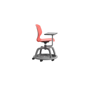 Arc Community Swivel Chair with Arm Tablet TA10C 4