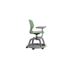 Arc Community Swivel Chair with Arm Tablet TA10F 4