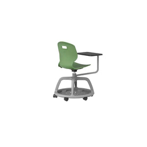 Arc Community Swivel Chair with Arm Tablet TA10F 5