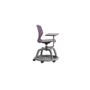 Arc Community Swivel Chair with Arm Tablet TA10G 4