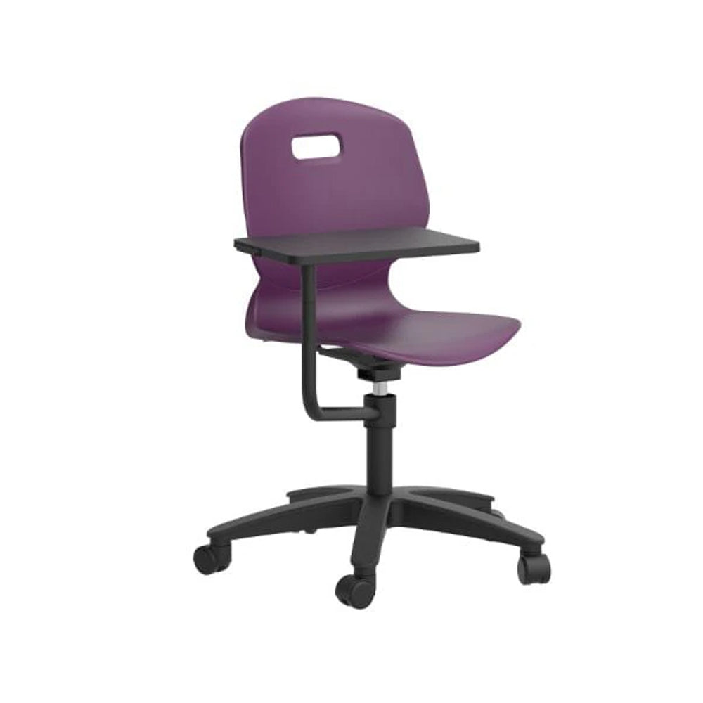 Arc Swivel Chair with Arm Tablet TA12G 1