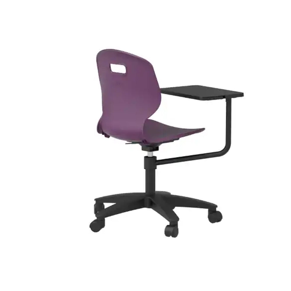 Arc Swivel Chair with Arm Tablet TA12G 5