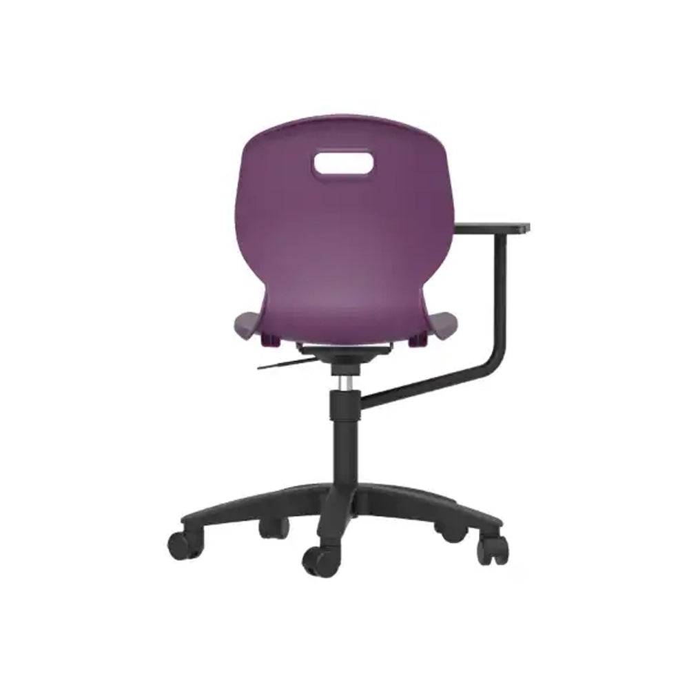 Arc Swivel Chair with Arm Tablet TA12G 6