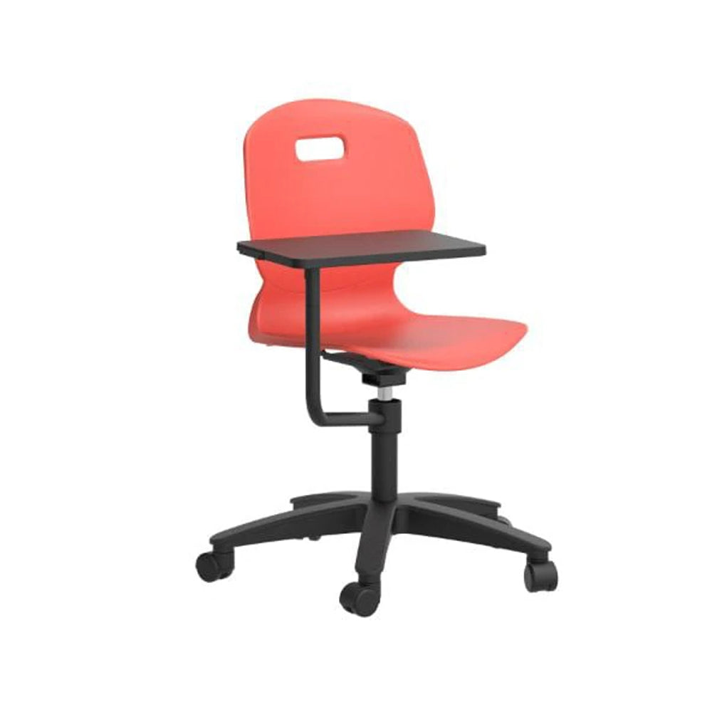 Arc Swivel Tilt Chair with Arm Tablet TA8C 1