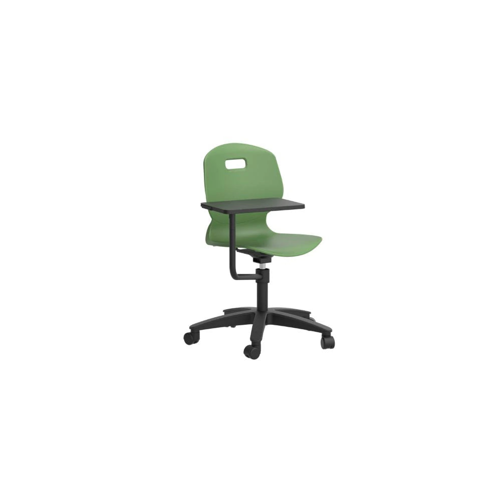 Arc Swivel Tilt Chair with Arm Tablet TA8AN 1