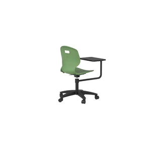 Arc Swivel Tilt Chair with Arm Tablet TA8F 5