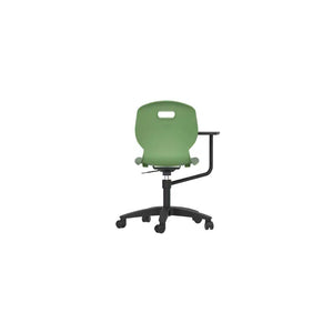 Arc Swivel Tilt Chair with Arm Tablet TA8F 6