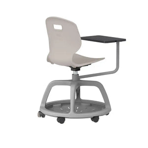 Arc Swivel Tilt Chair with Arm Tablet TA8GR 5