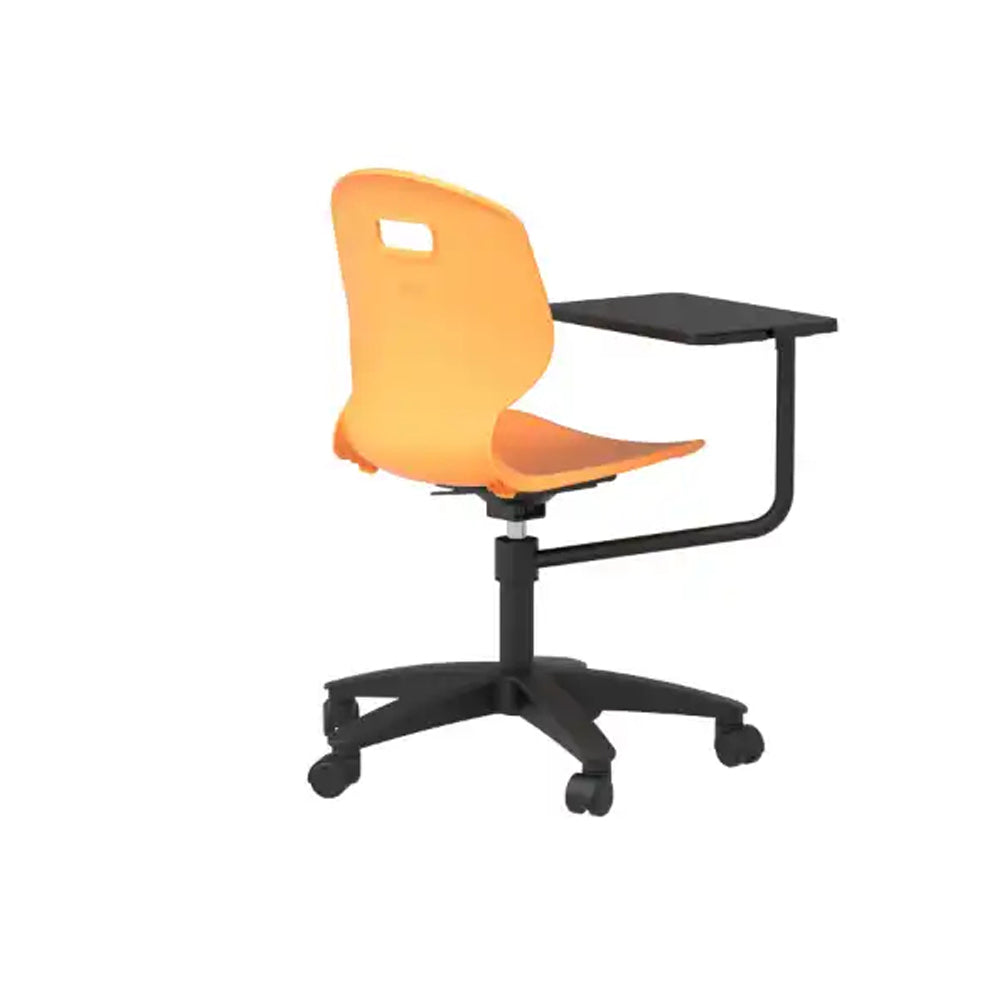 Arc Swivel Tilt Chair with Arm Tablet TA8M 5