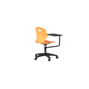 Arc Swivel Tilt Chair with Arm Tablet TA8M 5