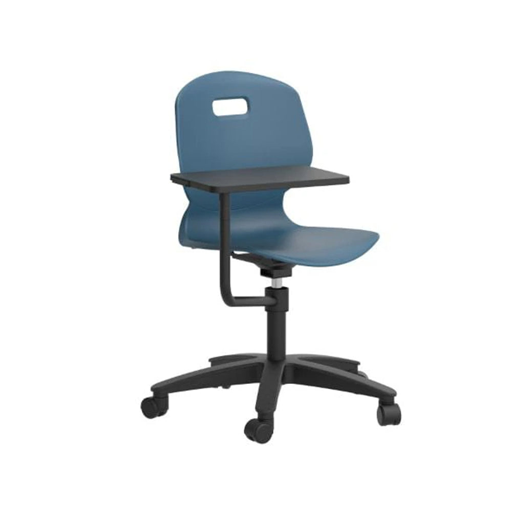 Arc Swivel Tilt Chair with Arm Tablet TA8SB 1