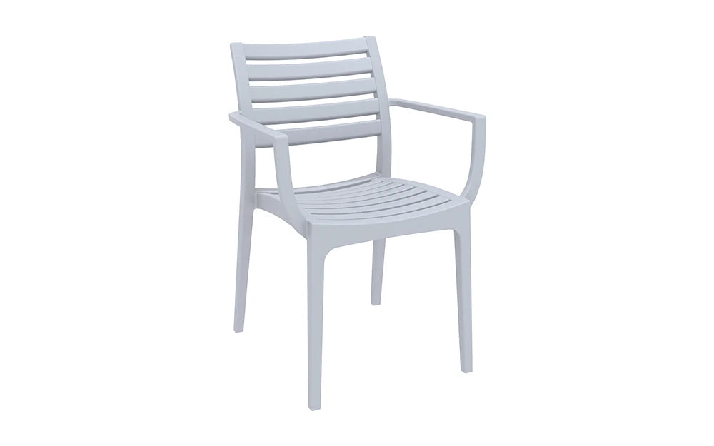 Artemis Armchair Silver Grey