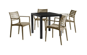 Artemis Taupe Dining Set