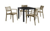Artemis Taupe Dining Set