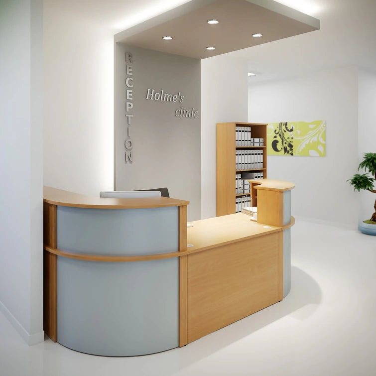 Ashford Reception 90 Degree Corner Desk 1