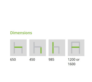 Ava Canteen Booth Seating Right Side Configurations