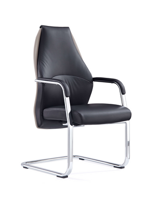 Mien Black and Mink Cantilever Chair Image 2