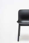 Baltic 2 Basic Chair with Four Wooden Legs Detail