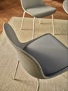 Baltic 2 Classic Chair with Sled Base with Floor Carpet in Modern Office SettingBaltic Classic Chair with Wooden Table and Floor Lamp in Modern Office Setting