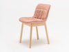 Baltic 2 Soft Duo Chair with Four Wooden Legs