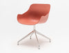 Baltic Basic Armchair with 4 Star Polished Aluminium Base