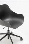 Baltic Basic Height Adjustable Chair on 5 Star Base with Castors Detail 2