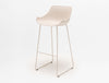 Baltic Basic High Stool with Sled Base